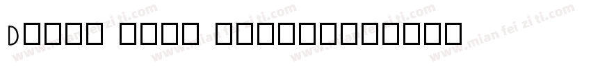 Dream font xiaoyu字体转换